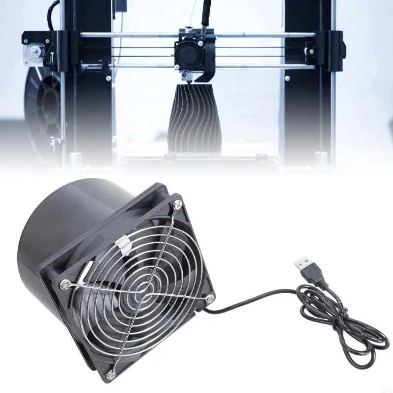 USB Powered 12 см выхлоп для 3D -корпусов