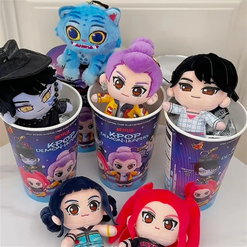 COSBI K-Pop Demon Hunters Plush Pendant Blind Box Cute Stuffed Merchandise Surprise Bag Pendant Cute Keychain Toys Collecte Gift - view 3