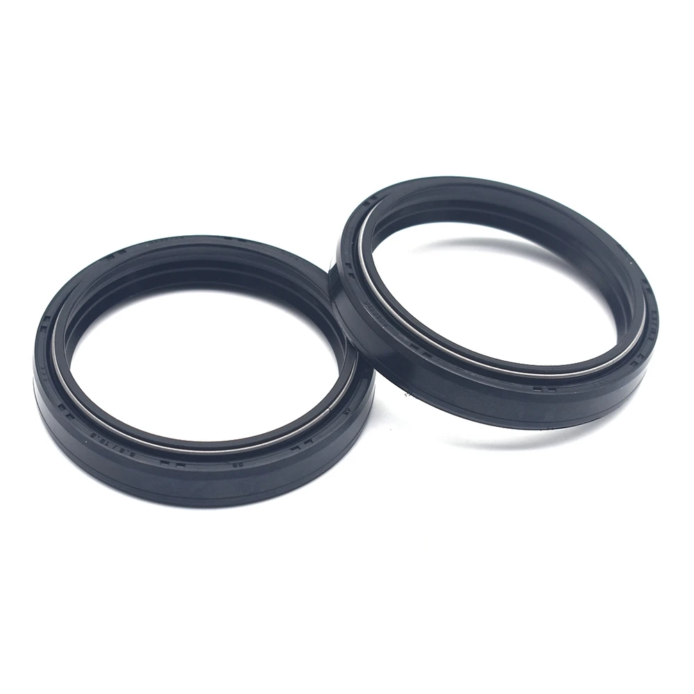 48x58x8.5/10.5 Front Fork Damper Oil Seal For Yamaha YZ125 YZ250 05-14 YZ250F YZ450F 2005 06-09 WR250F 2006-2018 WR450F 2006-201