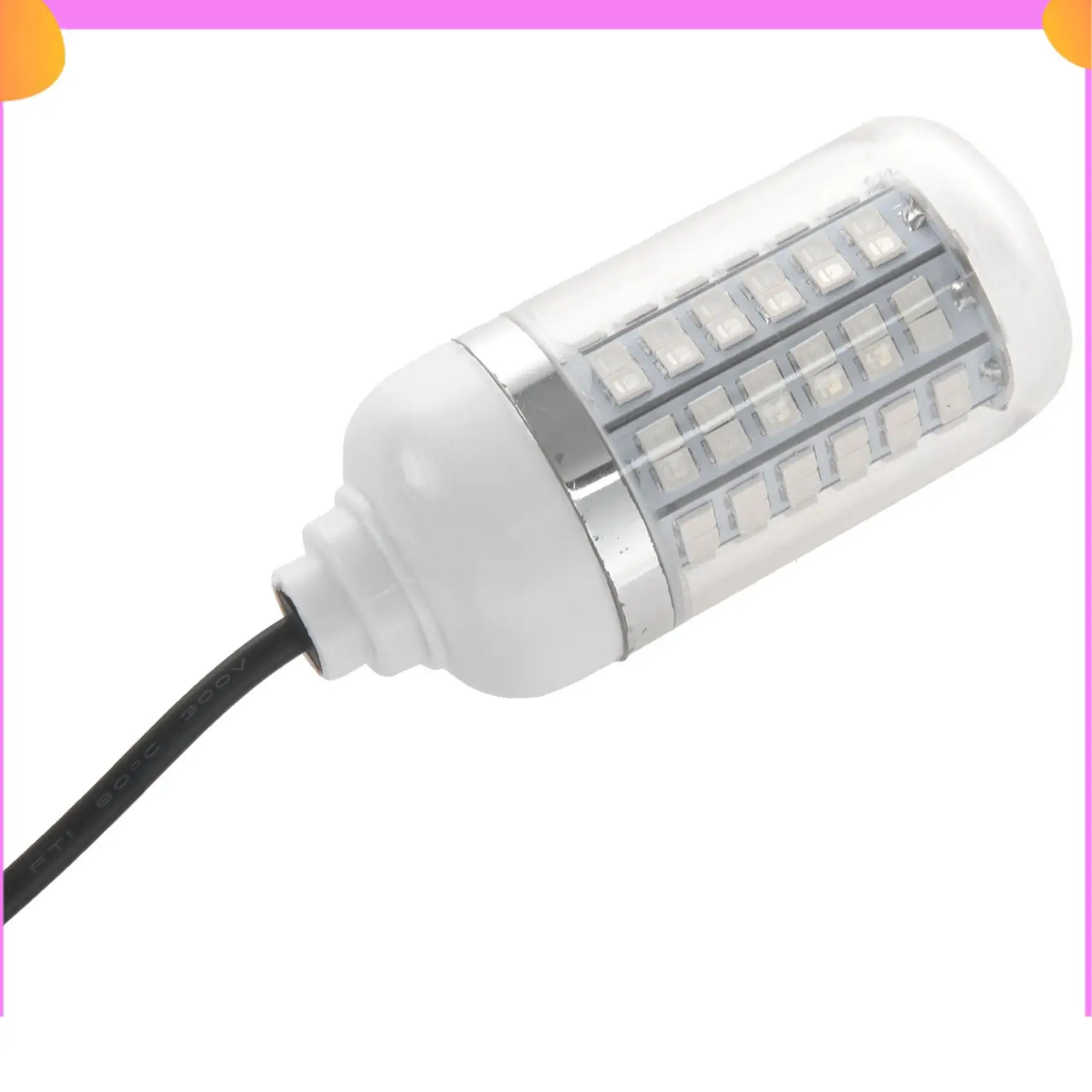 A23P 5X 12V światło wędkarskie zielone 108 sztuk LED podwodne światło wędkarskie przynęty lokalizator ryb lampa przyciąga krewetki kałamarnica krill