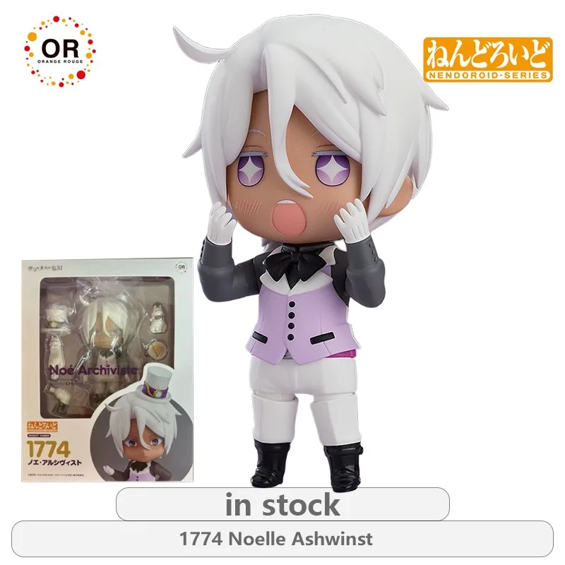 Laranja rouge original nendoroid notas da série vanitas 1773 vanitas \ 1774 noelle ashwinst anime figura de ação modelo brinquedos