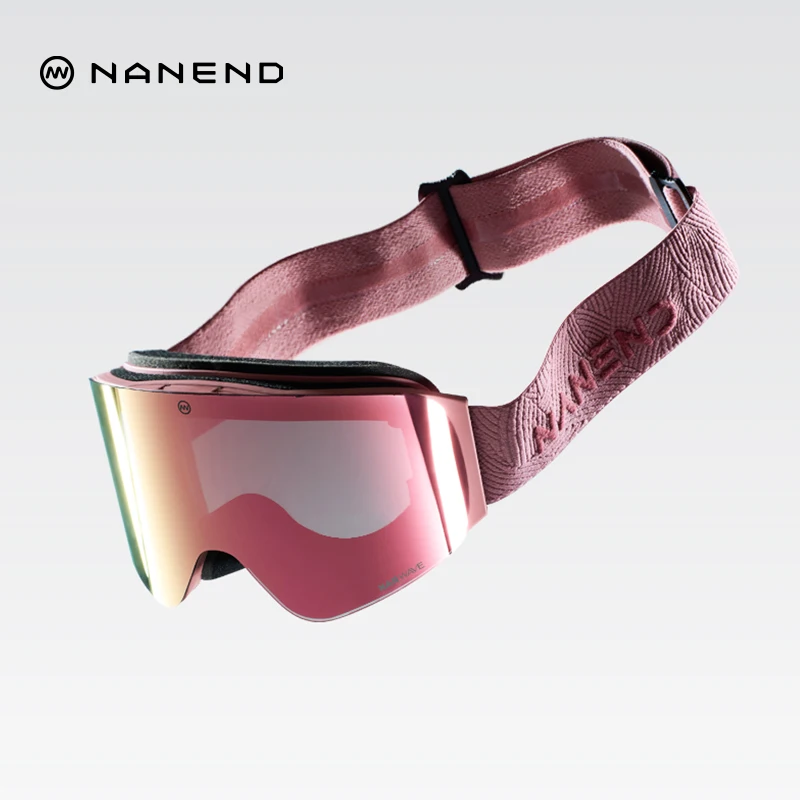 

NANEND Ski Glasses, Snowboard Glasses, Anti-fog High Definition Ski Equipment Outdoor Snow Glasses