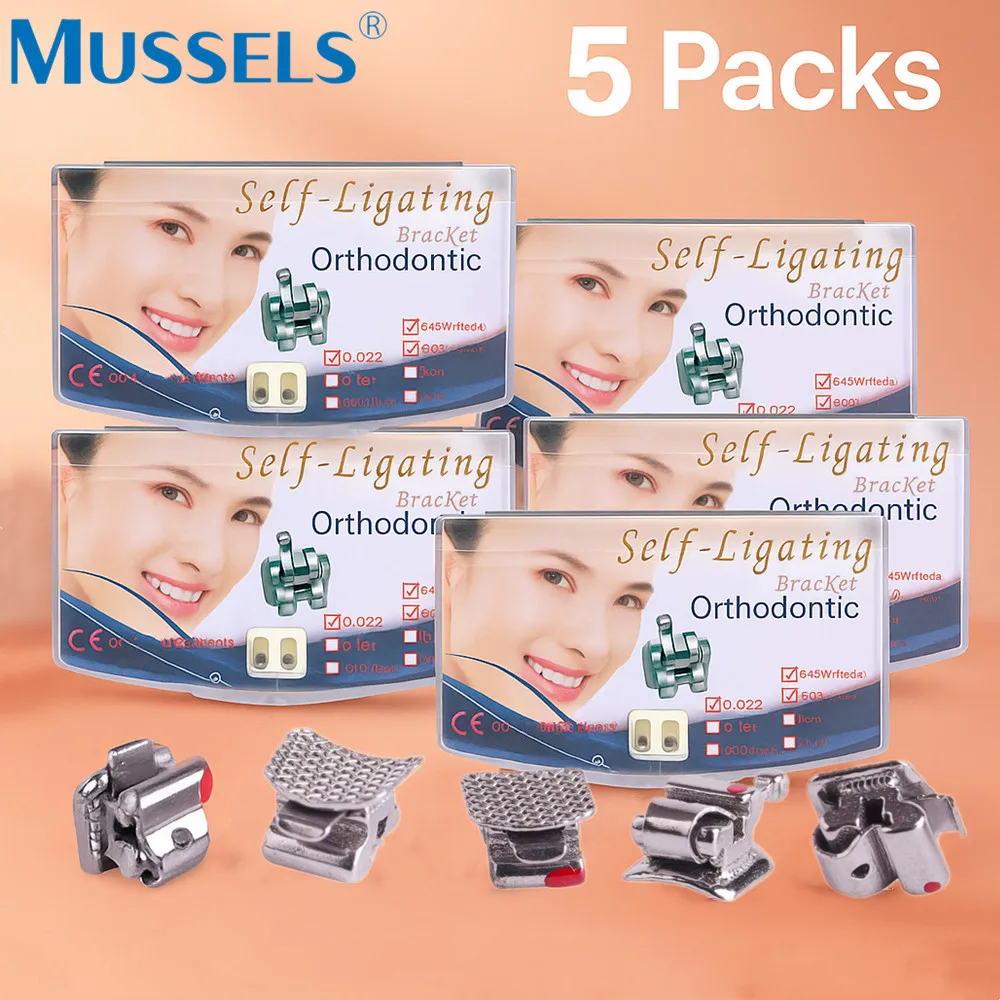 supports-orthodontiques-dentaires-5-paquets-support-auto-ligaturant-actif-passif-mbt-roth-0022-crochets-345-instruments-de-dentisterie