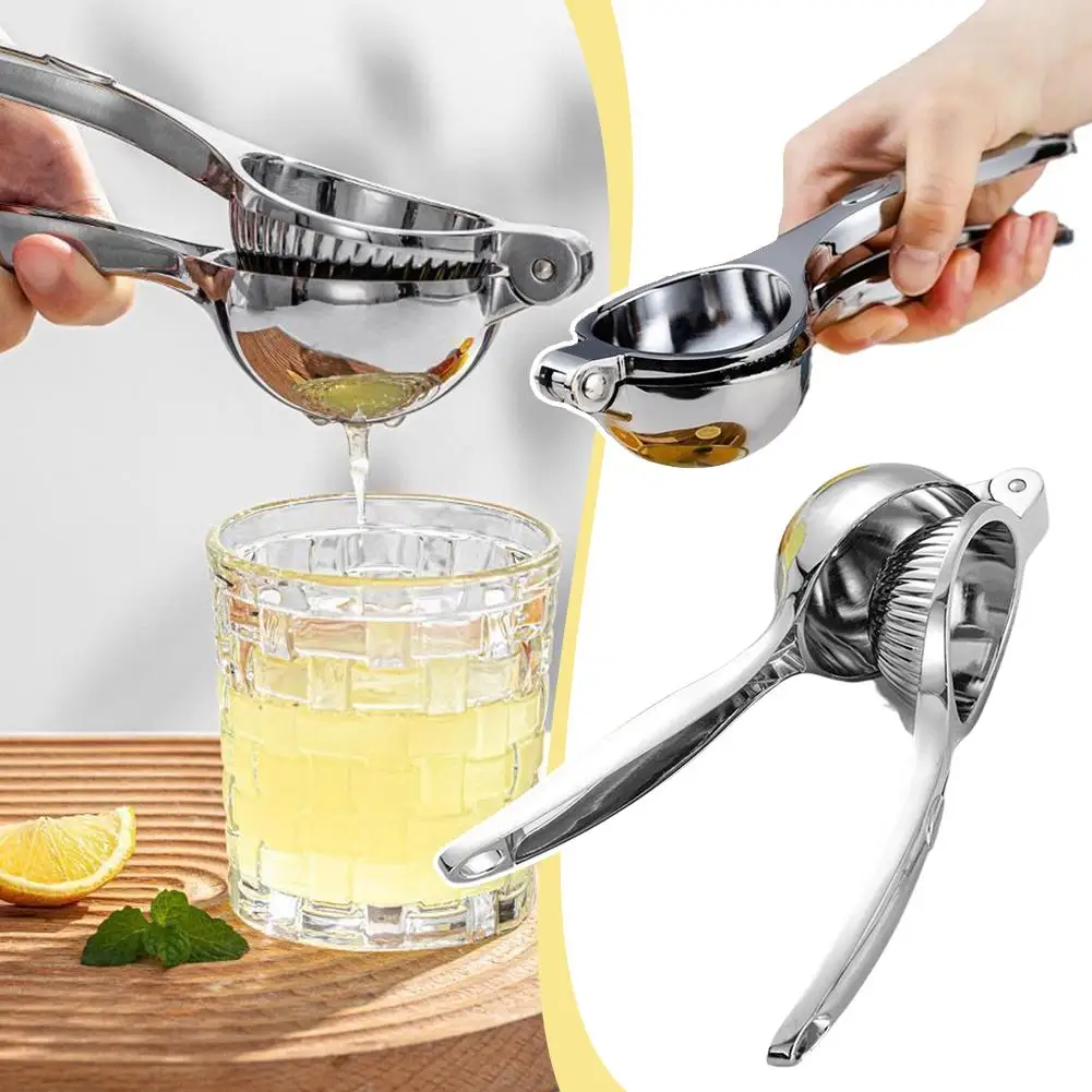 Lemon Squeezer Stainless Steel Manual Juicer Processor Orange Citrus Pressing Lemon Kitchen Fruit Press Juice Accessories J P8a7