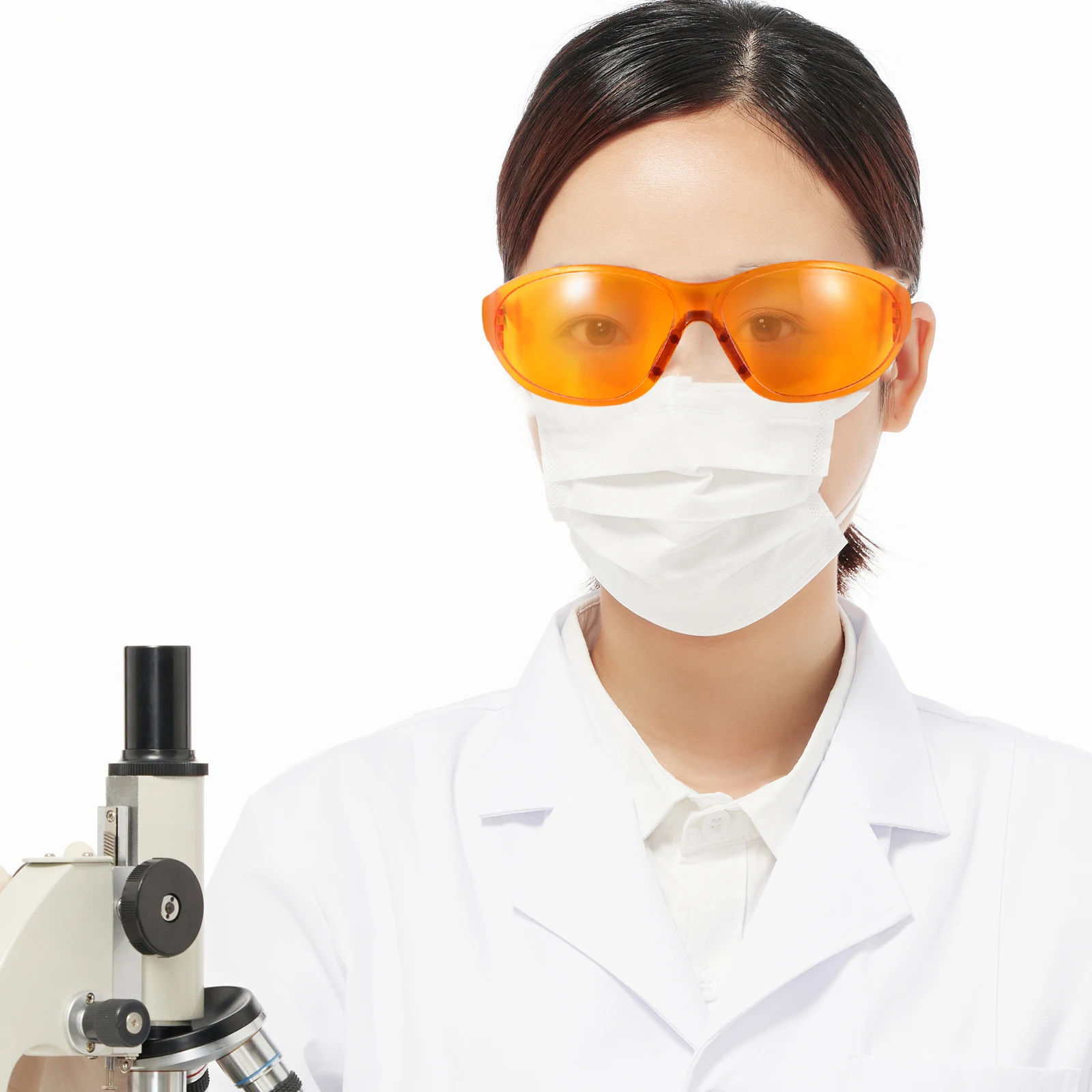 

UV Goggles Eye Protection Safety Glasses Lightweight Plastic Material Hospitals Dental Clinics Workplaces Blue Purple Light