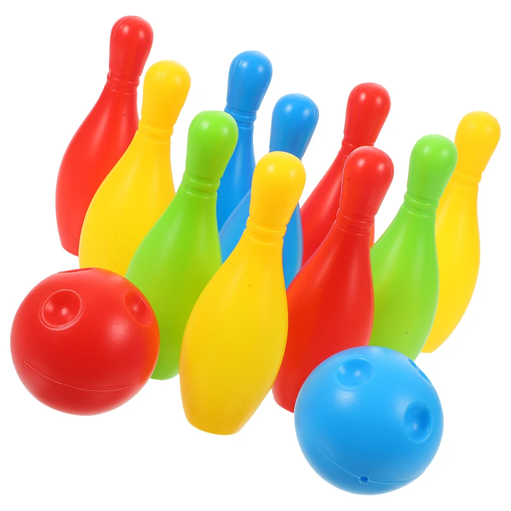 Toy Mini Bowling Games Kids Ball Colorful outside Children Sports Baby