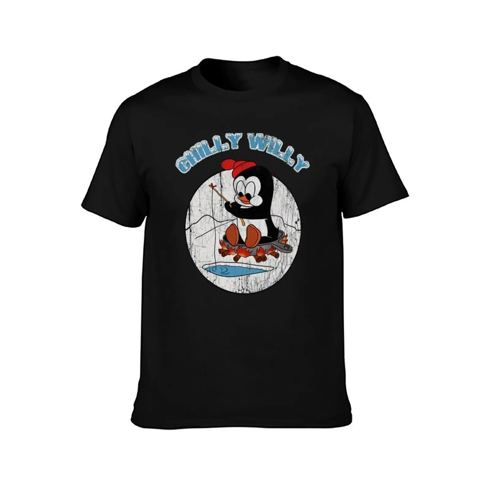 Chilly Willy T-Shirt Casual Basic Short Sleeve T-Shirt