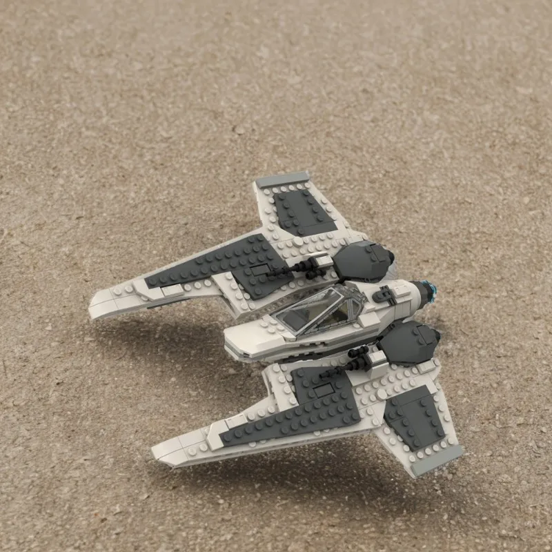 

353 шт., строительные блоки Star Battle Fang Fighter, обучающая игрушка «сделай сам» для детей, развитие операционных навыков