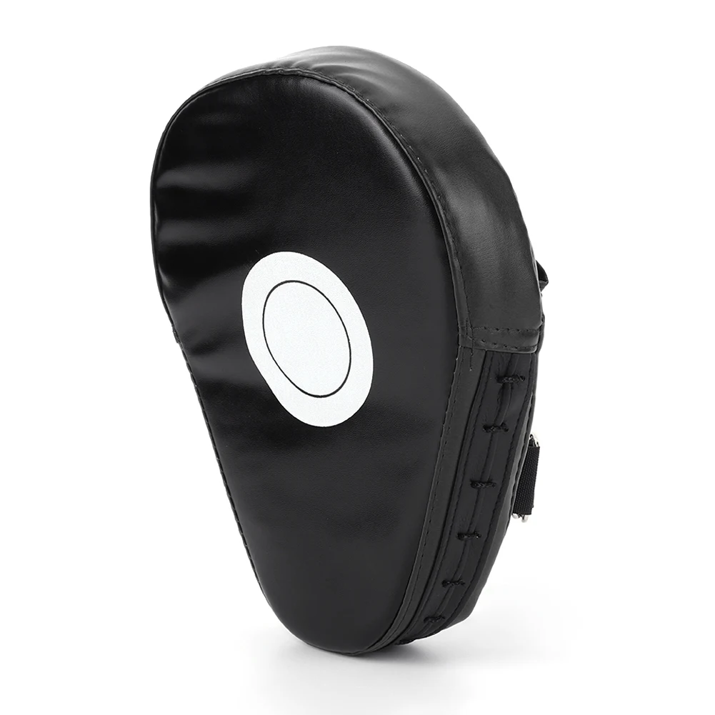 Curved Boxing Hand Target PU Leather 5-Finger Hand Target Breathable Boxing Mitts Kickboxing Pads for Martial Arts Training