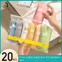 5/10/20 Pack Disposable Cotton Panties for Women Sterile Travel Postpartum Underwear Breathable Quick-Dry Comfort for Daily