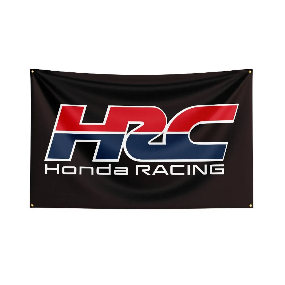 HRC Honda Racing Flag Polyester Digital Printing F1 Car Club Team Banner