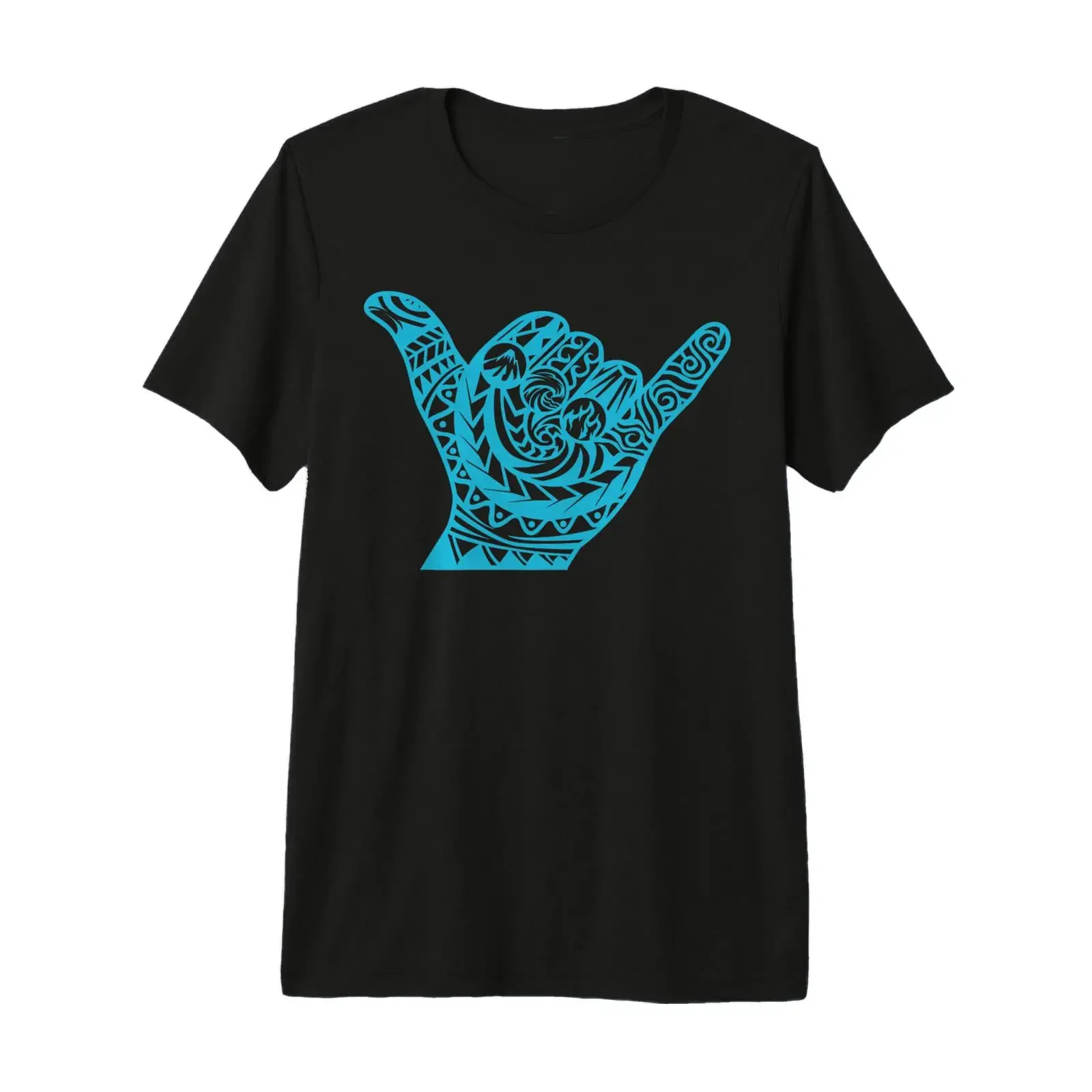 Tribal Shaka T Shirt Maori Hawaiian Premium vintage Washed Comfortable Stretched Stylish homme designer clothes Breathable