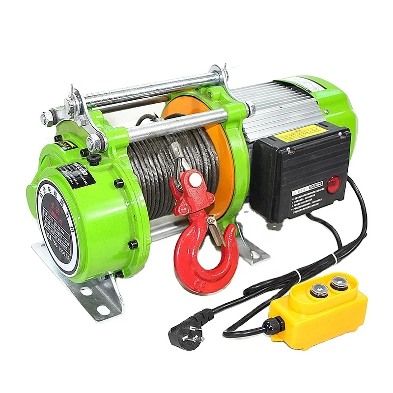 Fast Lifting Speed Electric Winch with 8mm Rope