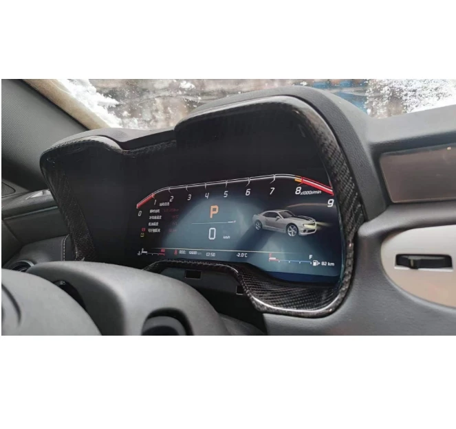 

12.3''Car Digital Dashboard Car Auxiliary Instrument Panel for Chevrolet Camaro 2011-2015 LCD Instrument Panel