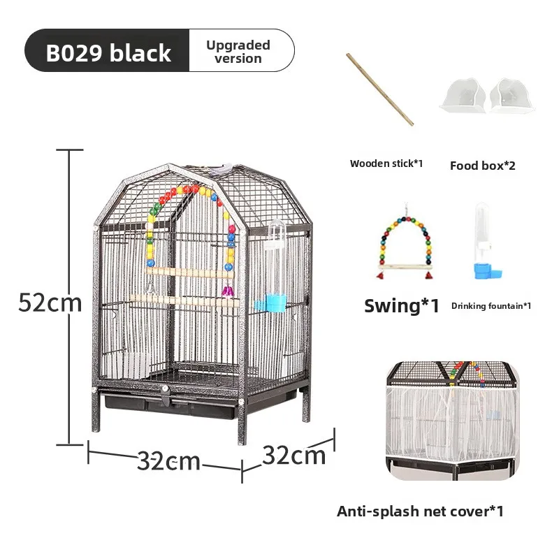 

Luxury Large Bird Cages Budgie Villa Park Birdhouse Outdoor Bird Nests Breeding Maison Oiseaux Exterieur Birds Supplies