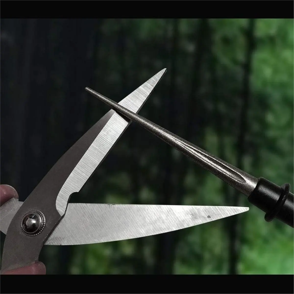 Tapered Knife Sharpener Rod for Fish Hook, Gut Hook and Needle Sharpener, 2 Packs