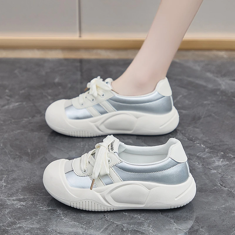 Women Casual Platform Sneakers 2024 Autumn New Fashion Casual Shoes for Women Elevating Shoe Female Sport Shoes Running Shoes