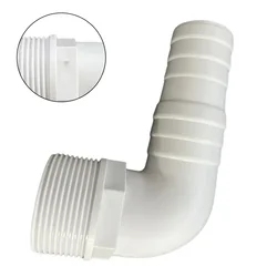 Pool Filter Hose Adapter For Poolzilla1.5 Inch Swimming Pool Elbow Adapter Connector 89070 With 1.5 Inch Threaded Pipe Fittings