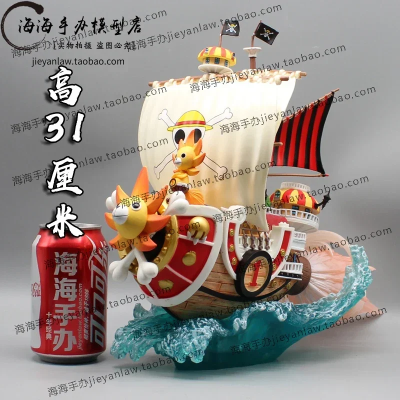 

Anime One Piece Gk Figures Sunshine Mulan Thousand Sunny Wanli Kc Wano Country Model Statue Ornaments Decor Toys Boy Friend Gift