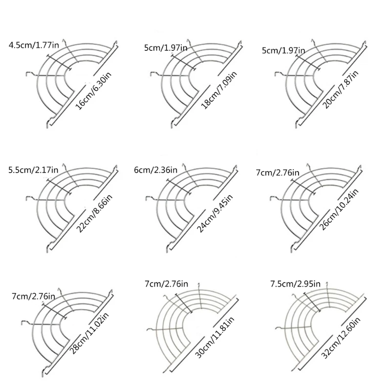 Scarico olio Cremagliera per cottura a vapore Cremagliera per l'isolamento termico Filtro antigoccia per olio per fritti