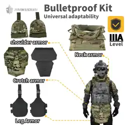 Russian Dreadnoughts Bulletproof Tactical Vest For Shoulder Armor Neck Crotch Armor Leg Armor