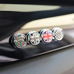 1PC For Mini Cooper Car Interior Sticker Accessories Fastener Cable Key Alloy Hook Up Holder Storage Clip For F56 F60 R56 R60