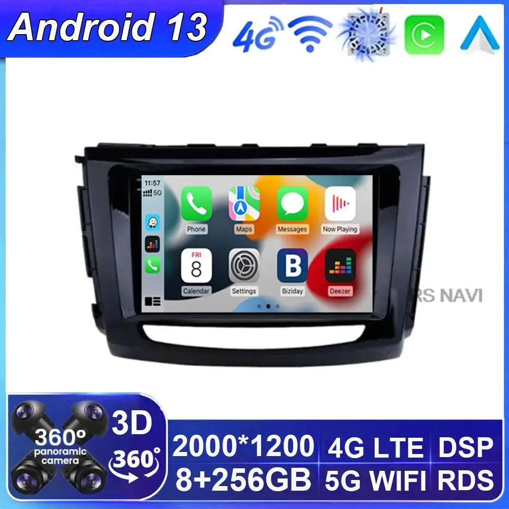 

Car Radio Android 13 For Great wall GWM STEED Great wall Wingle 6 2 Din Carplay No DVD Navigation Multimedia Video Player Auto