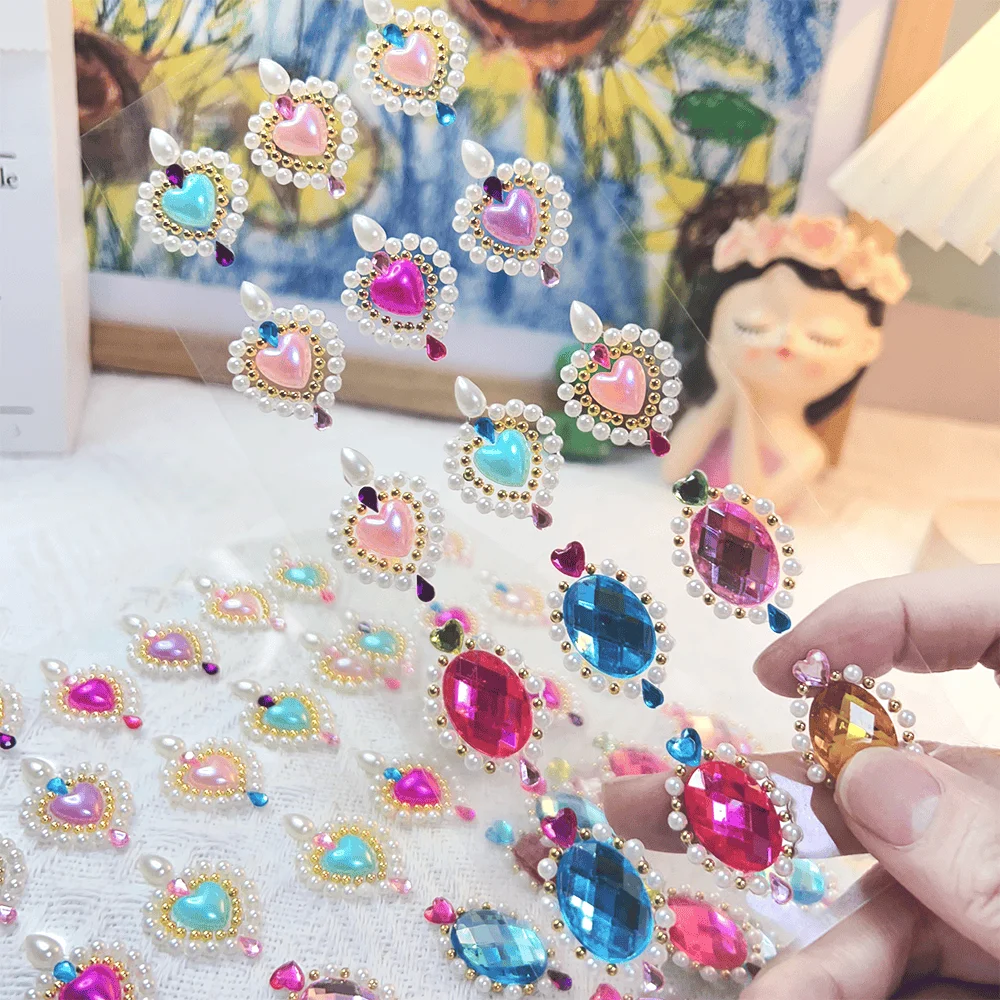 New 3D Rhinestones for Face Fe - Body Jewels 评论和价格