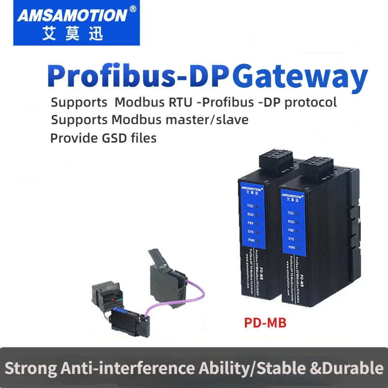 Модуль преобразователя шлюза автобуса amсамоtion Profibus-DP в Modbus RTU 485