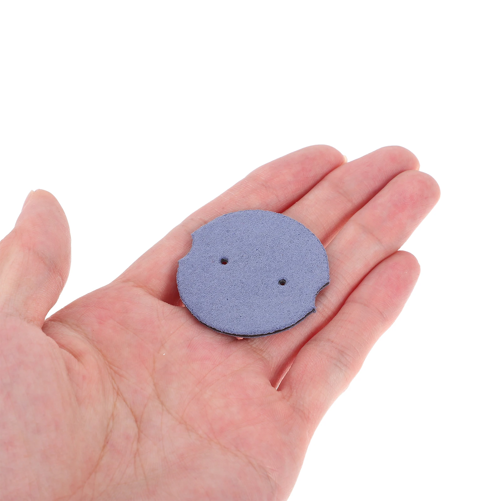 

12pcs Round Display Insert For Earrings Jewelry Organizer Jewelry Holder Showcase Stand Mini Holder Props Sky-Blue