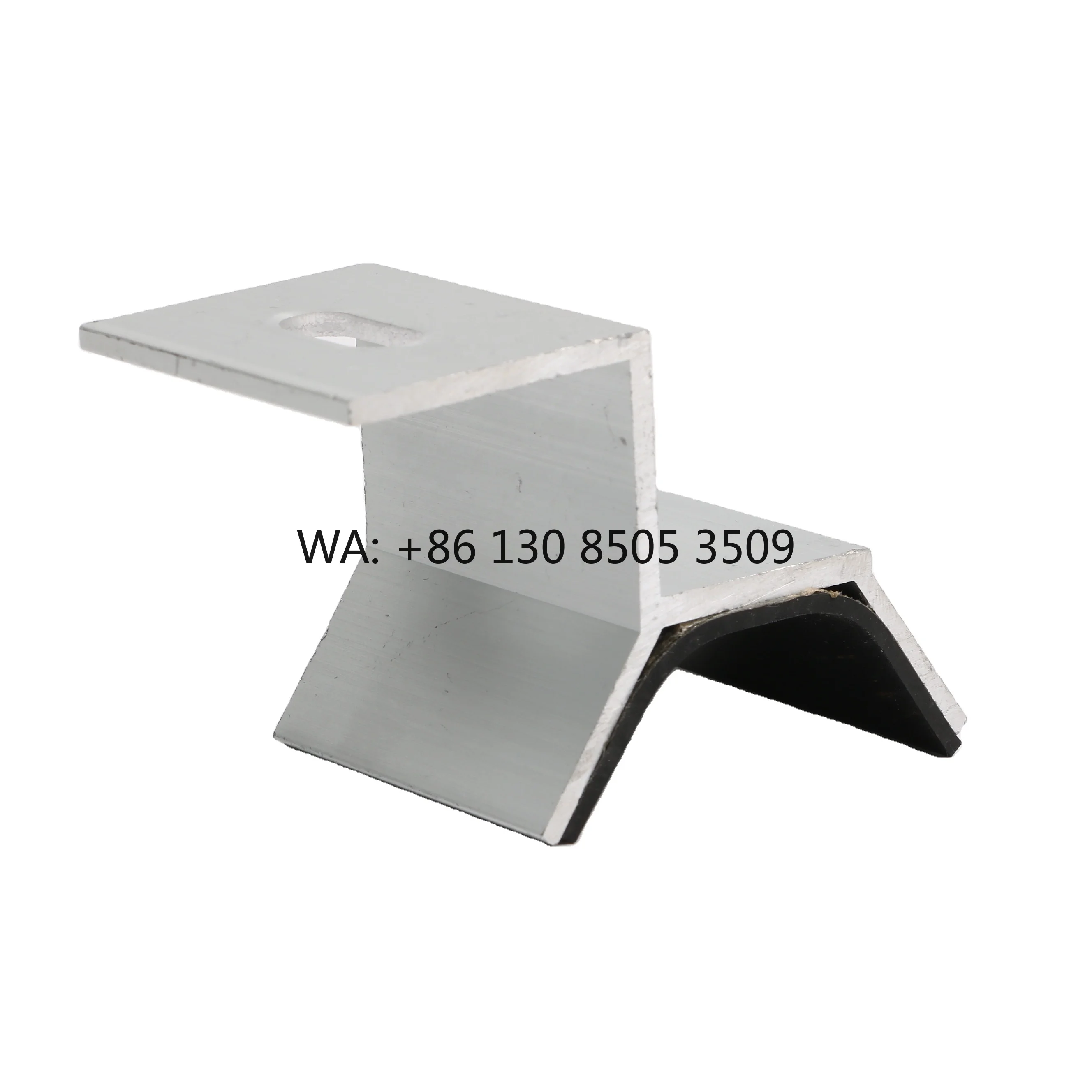 Solar Panel Mounting Bracket Accessories Aluminium Adjustable Solar End Clamp