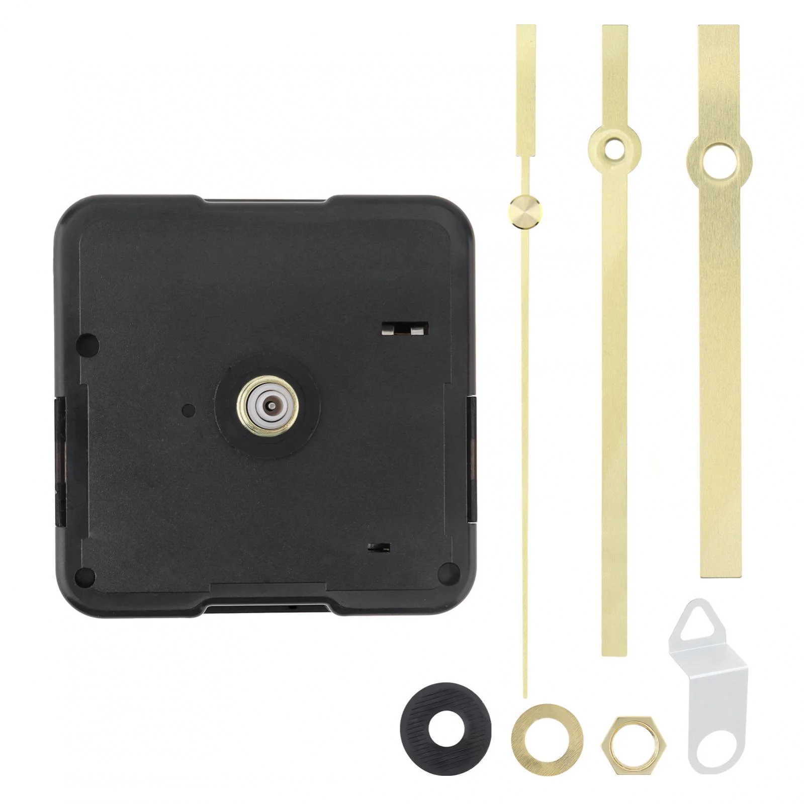 

Quartz Battery Operated Clock Mechanism Replacement for Clock DIY / Repair with Pointer Set, Silent Sweep Seconds