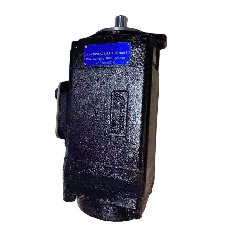 

T67 Hydraulic Pump T67CBASB25B14B223R03B100 T67EC 062 028 1R00A100 Vane Pump Double Pump