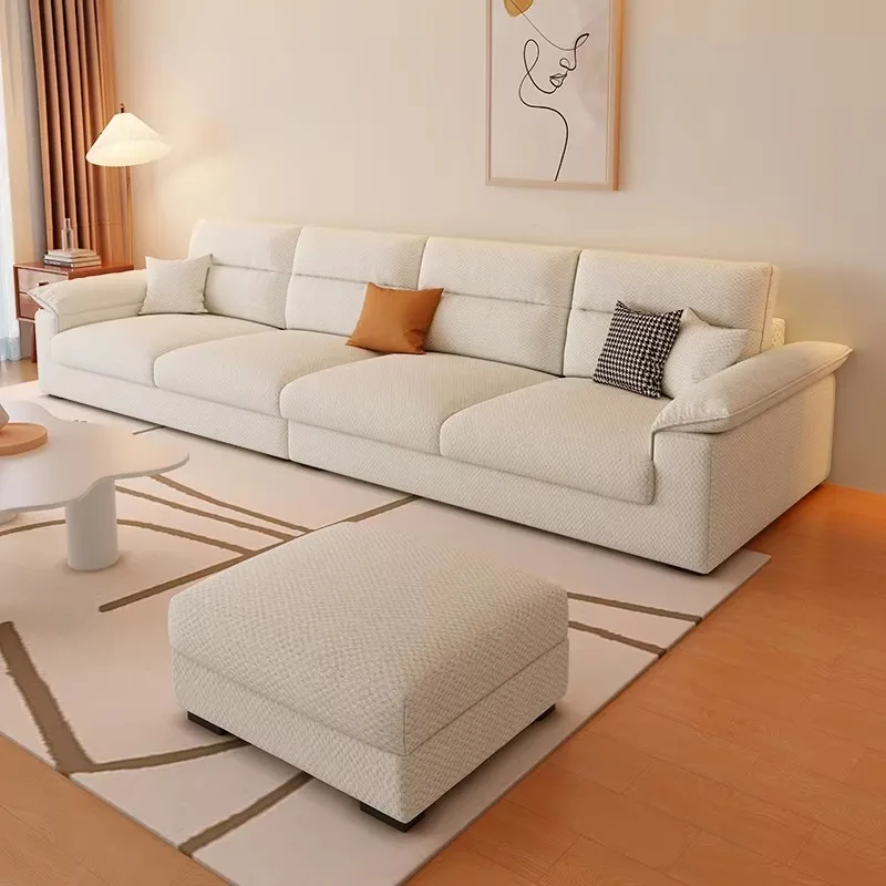 

Nordic Waterproof Unique Sofas Bedroom Large Armchair Lazy Sofas Hotel Daybed White Divani Da Soggiorno Living Room Furniture