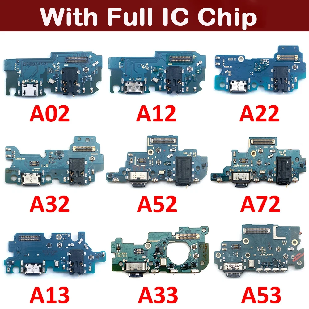 

Для Samsung A02, A12, A13, A22, A32, A52, A72, A82, A23, A33, A53, 4G 5G, USB-порт для зарядки, док-станция, соединительная плата, гибкий кабель