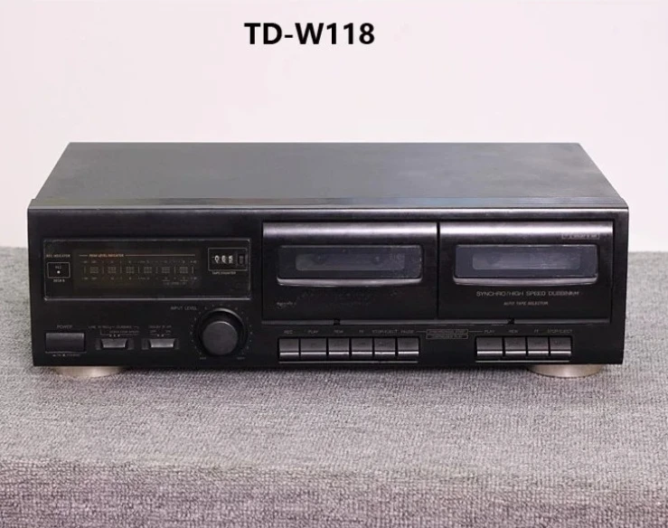Dual Head Single Card Electronic Control Cassette Tape Machine TD-W118