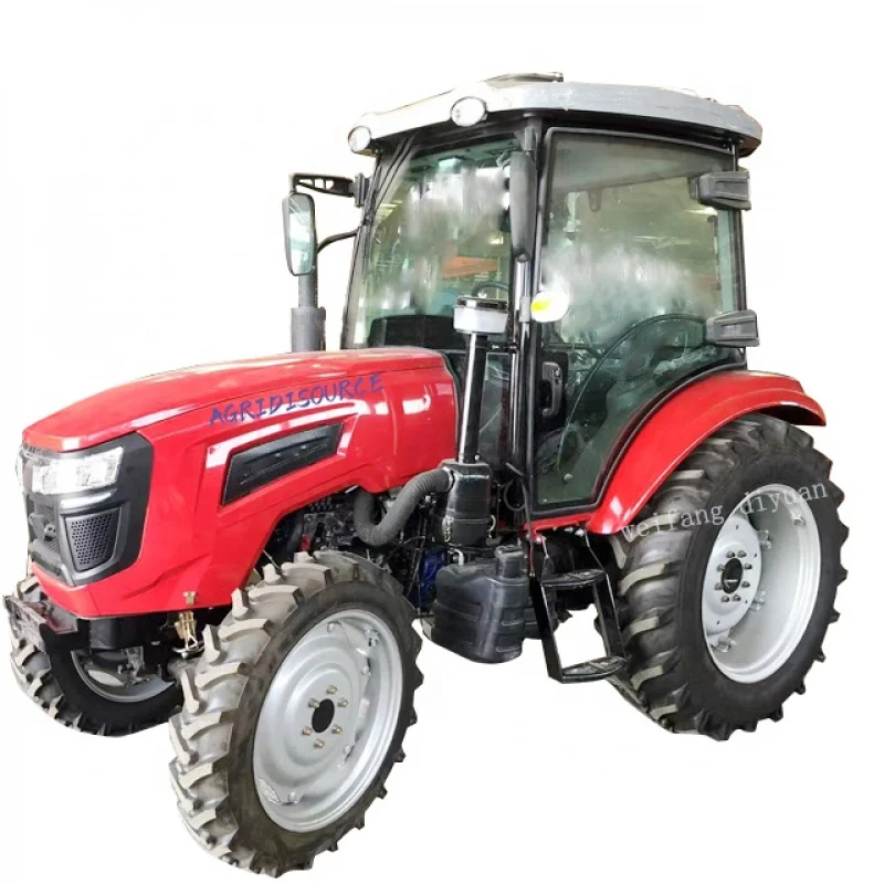 Long life：DIYUAN Best Chinese 70HP tractor 4*4 Wheel Drive Micro Tractor 4WD Farm Track Tractor Price agriculture equipment