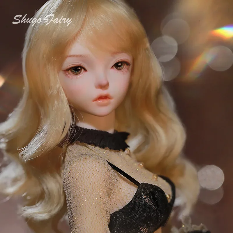 Minifee 시린 Bjd 인형 1/4 풀 세트 D 가슴 패션 인사이더 멋진 소녀 장난감, 송진 볼 조인트 인형 Shugafairy