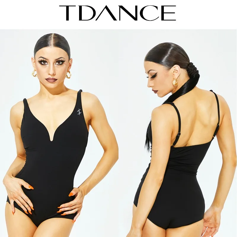Customized TDANCE World Champion Joanna's Same Style [U-shaped Strap Top] Basic National Standard Simplified TD02
