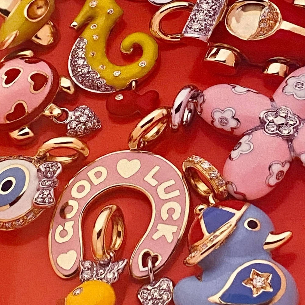 Colorful Ocean Animal DIY Charm Pendant