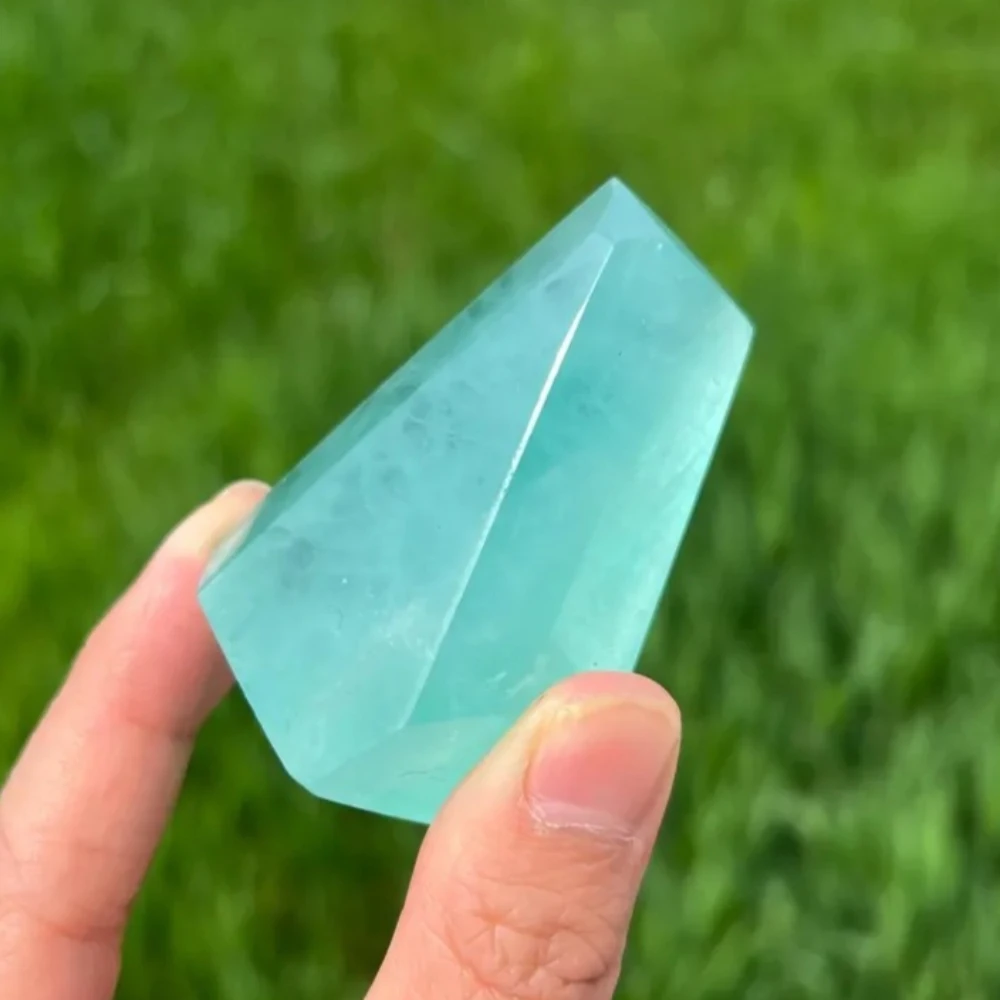 Natural Green Fluorite Freeform Holiday Gift for Occasions Like Christmas Halloween Easter for Home and Office Decoration