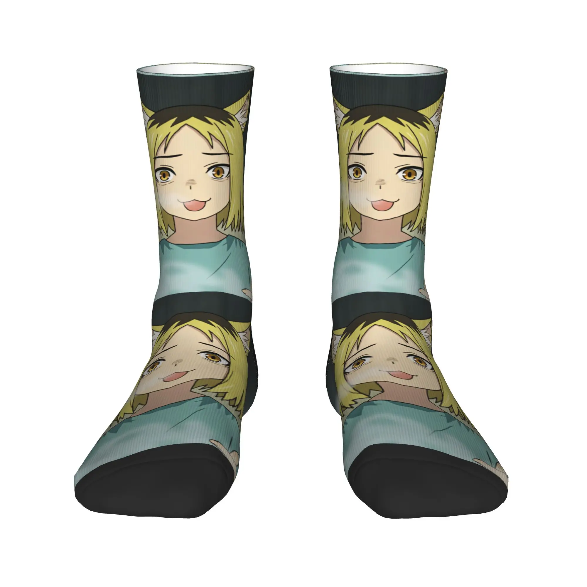 Men Socks C-Chainsmoker Cats  Stockings Anti Slip Soft Breathable Socks Spring Funny Design Climbing Socks