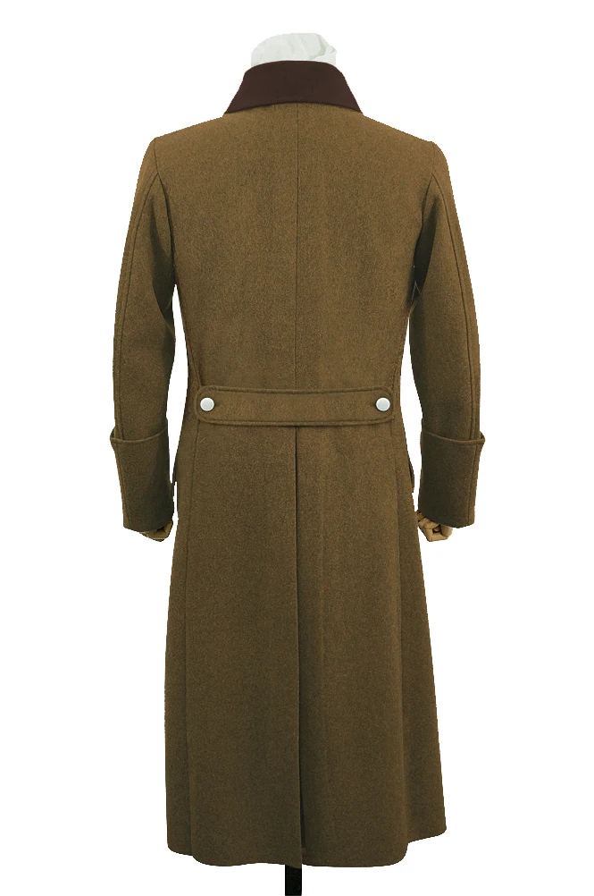 GUGR-001 WWII German Elite General Brown Wool Greatcoat