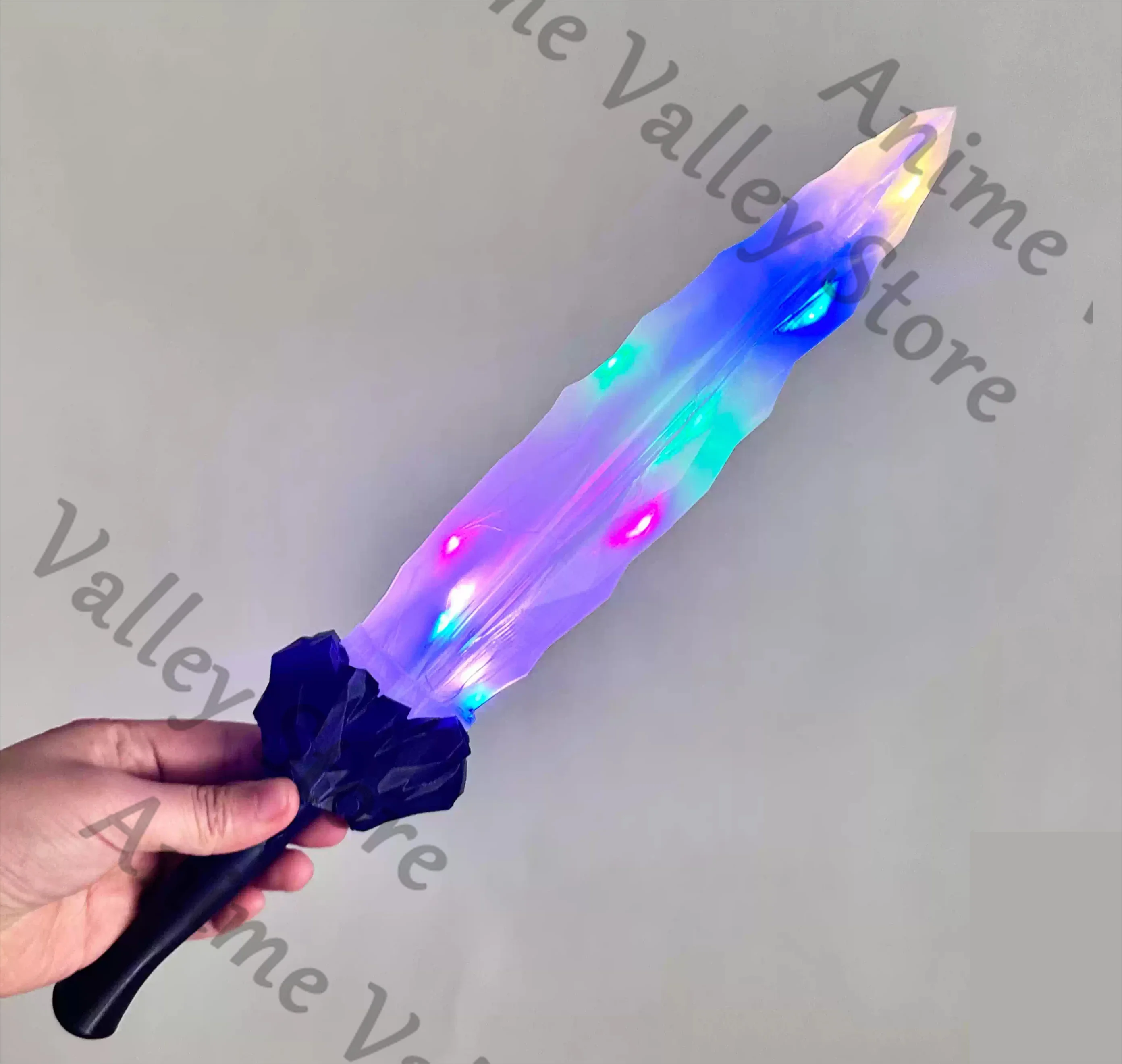 

Anime Honkai: Star Rail Rin Tohsaka Cosplay Luminous Gemstone Sword Prop Cartoon Half-sword ShortSword Weaponry Props Equipment