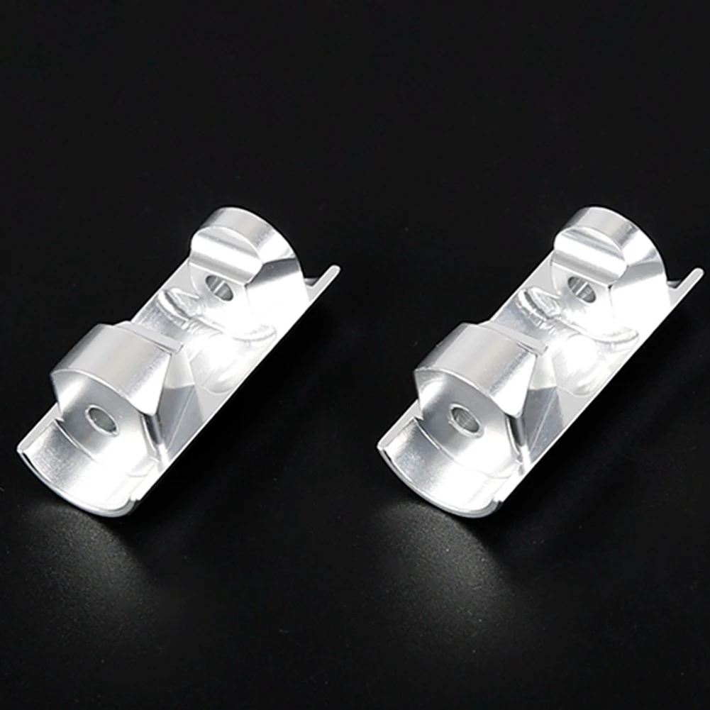 CNC Metaal 6mm/8mm Absorberen Schok Lagere Beschermende Shell voor 1/5 HPI ROVAN KM BAJA 5B 5T 5B 5SC RC AUTO Speelgoed Onderdelen, Zilver