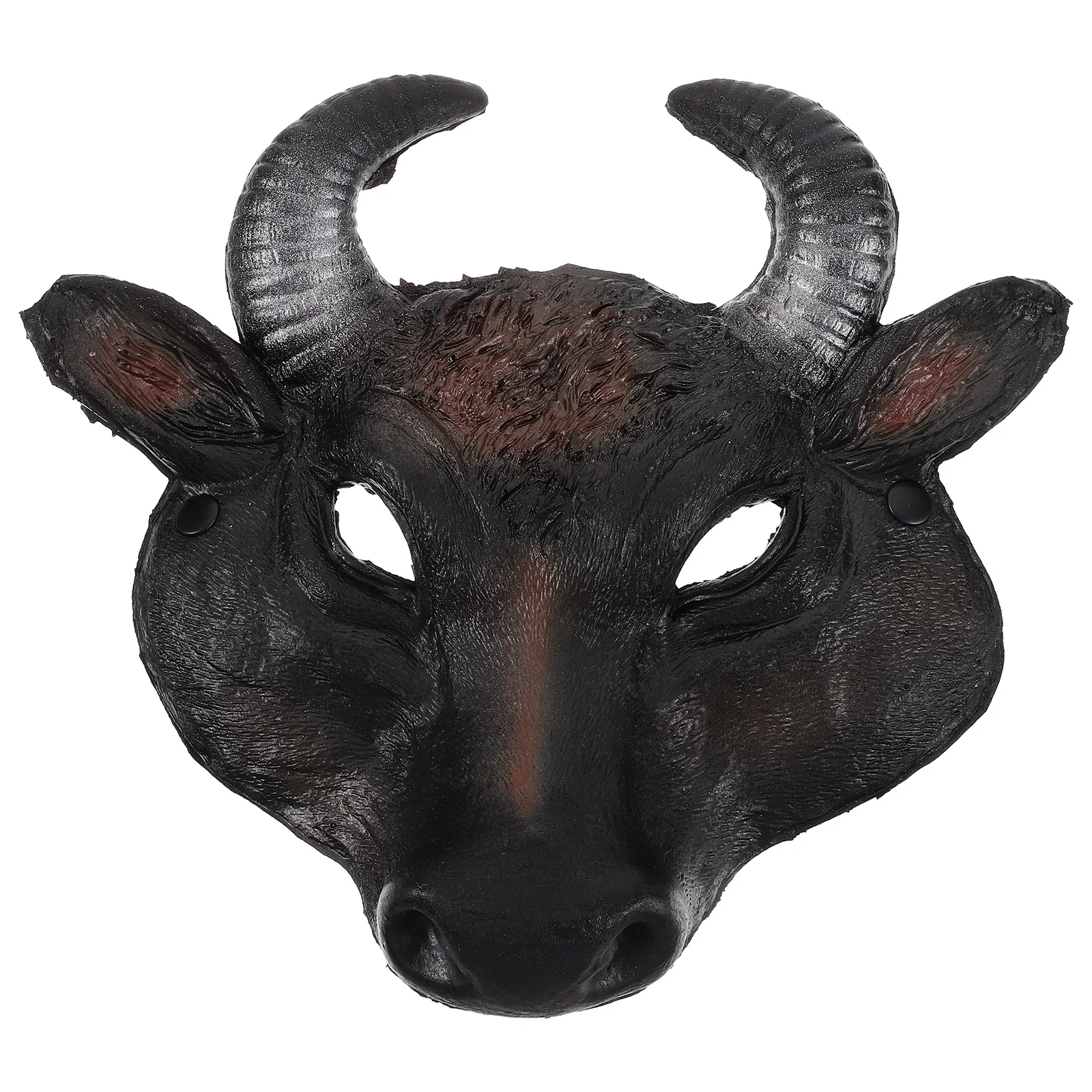 Halloween Cosplay Decorative Animal Mask Carnival Party Pu Cow (original Color) for Costumes Supplies Masks Stage Prop Bull Man