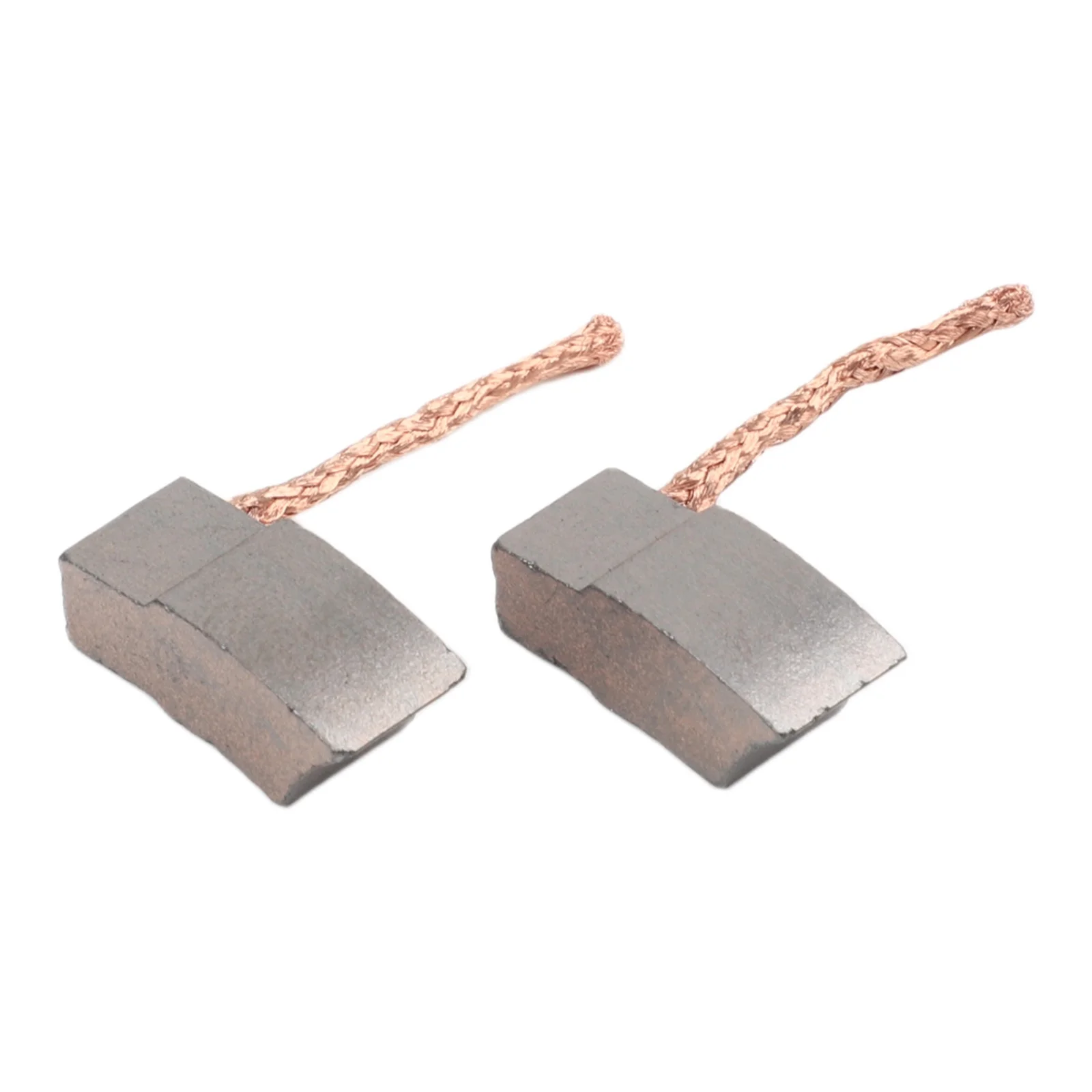 Replacement Set of 2 Carbon Brushes for Automotive Fan Motor with Wire and Brush Springs for Electronic Fan Motor