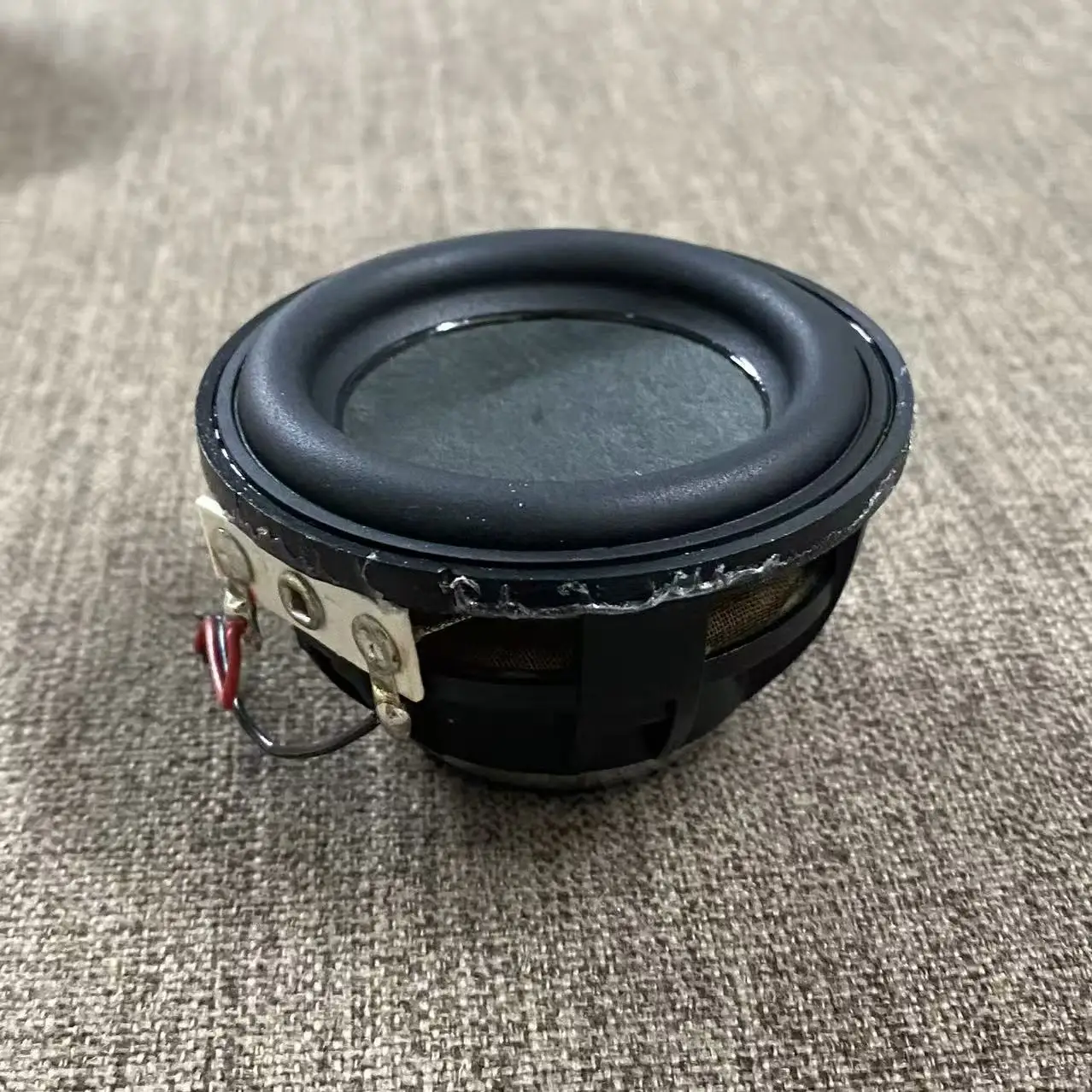 Unboxed for Round 2.25 inch 60MM Full Range Speaker, Large Rubber Edge Neodymium 4Ohm Loudspeaker Large Voice Coil High Power