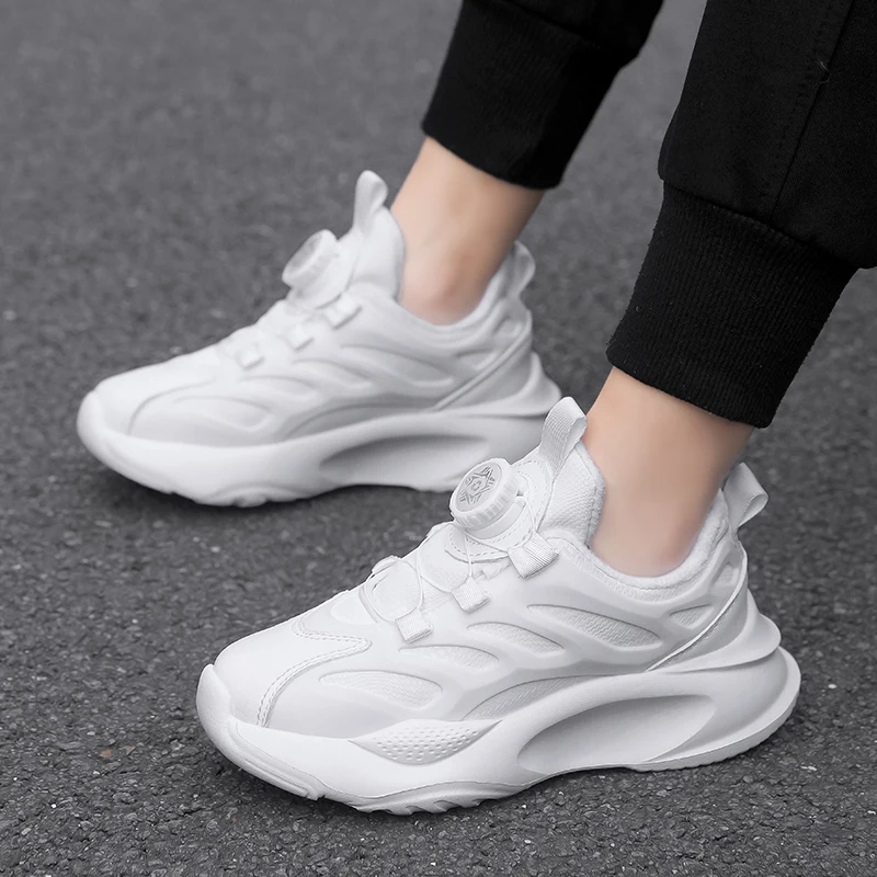 

3 to 12 Years Old Boys Girls Kid's Winter Walking Casual Sneakers Waterproof Childrens Students Outdoor Sport Running Shoes