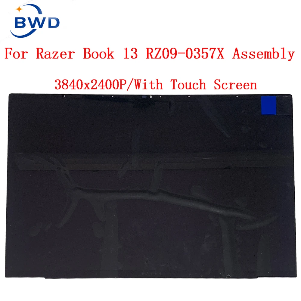 Imagem -02 - Uhd 3840x2400 para Razer Book 13 2023 Rz09-0357x Lcd Touch Screen Assembly Pf-st134fn001akf01x Lq134r1jx48